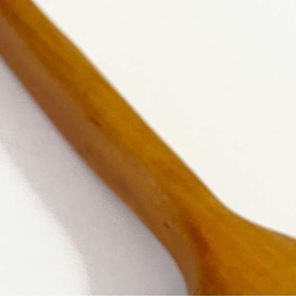 Norwegian Folk Art Hand-Painted Wooden Spoon Girl Bonnet Tree Chicks Signed - Picture 9 of 16